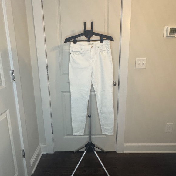 Madewell High Riser Skinny Jeans – White – Size 29 - Picture 2 of 3